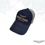 Black Eagle Blue Mesh Shooter Hat