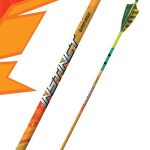 Black Eagle Instinct® Fletched Crested Hunting Arrows Green and Yellow .005 350